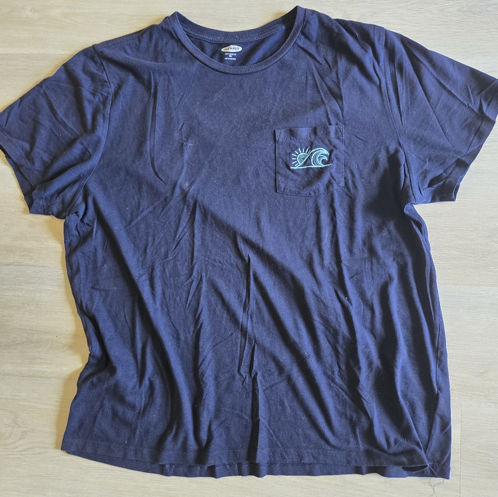 Old Navy Navy Blue Tshirt Xxl